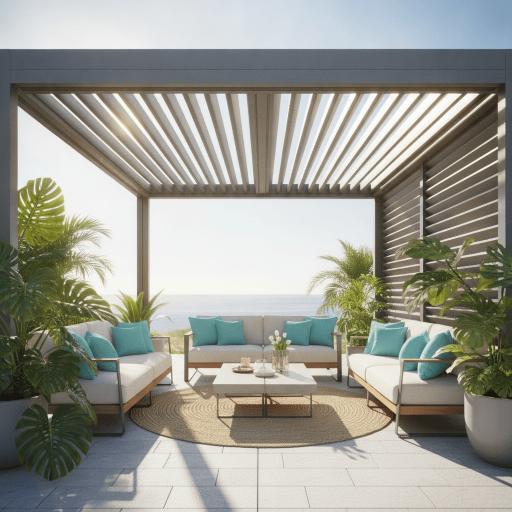 Pergola bioclimatique Venture Jardin